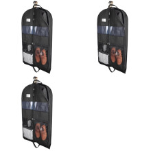 3X Opbergtassen voor Reizen en Opslag, Grote Gaaszakken, Kastorganizer, Geschikt voor Meerdere Pakken en Accessoires