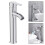 Bathroom Faucet Black Single Handle with 60 cm Hoses 5