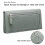 Women's RFID Blocking Wallet Light Gray 4