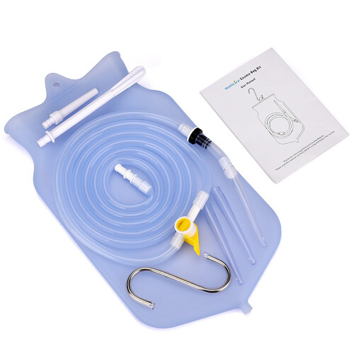 2X 2000Ml Verstopfung Flusher Damen Hygiene Einlauf Beutel Sets 1