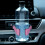 Car Cup Holder Vent Mount Black Rhinestone 1 3