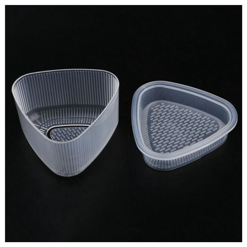 4 PCs Triangular Form Sushi Mold Onigiri Rice  Frame Food Mould Decorating Tools 2