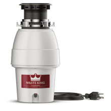 Broyeur de dιchets ΰ alimentation continue Waste King Legend Series pour ιvier de cuisine avec cordon d'alimentation L-2600