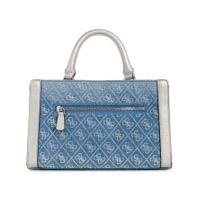 Guess WomenS Teal Embellished Satchel Bag| Ladies Purse Handbags | Gift For Ladies