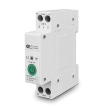 Tuya WiFi Din Rail Smart Circuit Breaker Relay Switch over Under Voltage Protector for Google Home Alexa