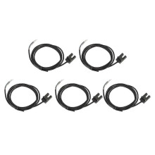 5PCS Photoelectric Sensor Switch, SX673 U Shape Inductive Photoelectric Sensor DC5-24V, 5mm NPN Photocell Sensor