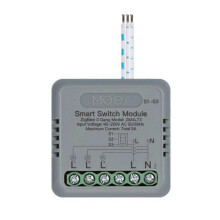 MOES Zigbee Smart Switch Module Voice Control with for Alexa/Google Home Timer Function 3 Switch