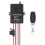 10A Wireless Controller with Insurance 3-Button Self-Resetting Linear Actuator Controller Winch Solenoid Relay Contactor 1