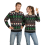 Strickpullover Weihnachtspullover LED Lustig Warm Bequem Unisex XL Schwarz — ugly christmas sweater 2