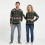 Strickpullover Weihnachtspullover LED Lustig Warm Bequem Unisex XL Schwarz — ugly christmas sweater 3