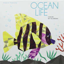 Ocean Life Color by Numbers Geometrical Artworks by Daniele Margara Pa