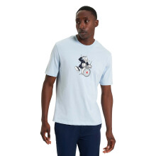 (M, Ice Blue) Ben Sherman Mens Drummer Target Short Sleeve T-Shirt