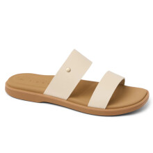(6 UK, Vintage) Reef Womens Sunny Alisah Vegan Leather Flip Flops