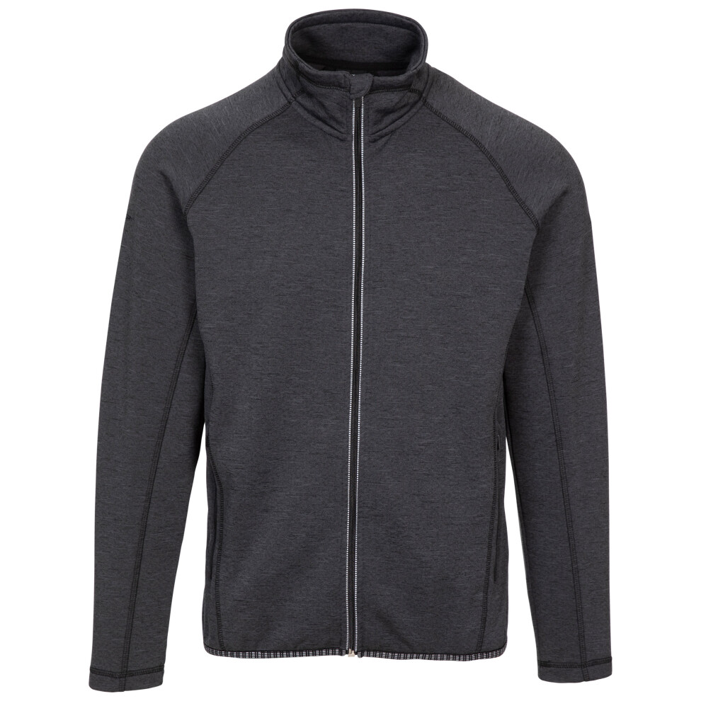 Trespass (M, Dark Grey Marl) Mens Active Top Long Sleeve Tembering