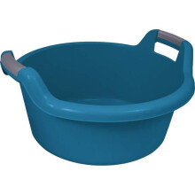 Bol redondo Curver - 27L - Azul - Asas cómodas - Plástico duradero
