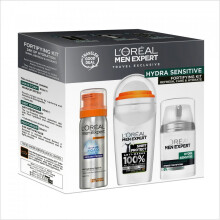 Travel Set L'Oreal Paris: Men Expert Alcohol-Free Hydrating & Regenerating Day & Night Cream For Face 50 ml + Men Expert Alcohol-Free Anti-Sweat