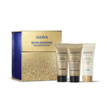 Unstoppable Radiance Set Ahava: Osmoter Concetrate Smoothing Lotion For Face 15 ml + Refresing Eliminates Impurities Cleansing Gel For Face 15 ml +