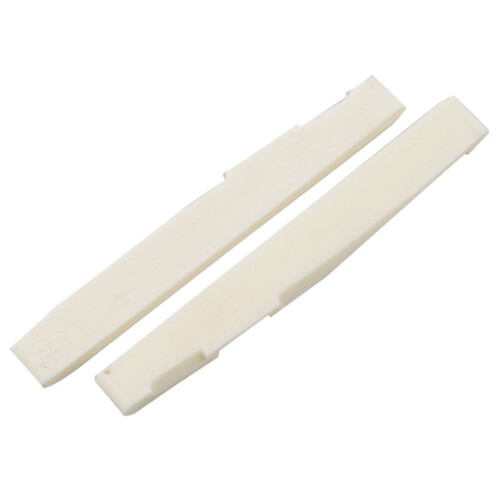 6 String Acoustic Bone Bridge Gitarre Schlitzsattel Gitarrenteile (6Er Pack) 2
