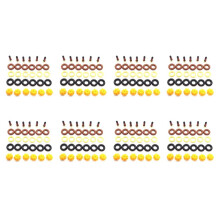 8X Kit de Reparo Do Injetor de CombustíVel para InjeçãO de VáLvula de Pino E30 325I M60 V8 0280150415 0280150778 13641466396 13641734776