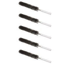 5Pcs 17cm Length 20mm Diameter Stainless Steel Wire Tube Cleaning Brush