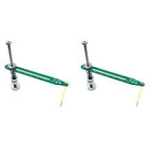 2X Components IC Chip Module Circuit Board PCB Holder Electronic Production Welding Fixed Test Probe Circuit Clamp-B