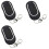 3 Pack Compatible with ALUTECH AT-4N 868MHz Garage Door Remote Control 868.35MHz Rolling Code Opener Command 1