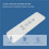 3X AC123-06 6 Channel Wireless RF433.92 Controller Transmitter Remote, Working for Electric Blinds 6