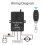 10A Wireless Controller with Insurance 3-Button Self-Resetting Linear Actuator Controller Winch Solenoid Relay Contactor 2