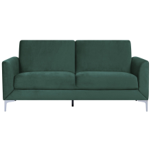 Sofa 3 Seater FENES Velvet Dark Green