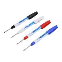 12 Pcs Deep Reach Markers Long Nose Waterproof Deep Hole 30 mm Reach Permanent Markers, 4 Colors