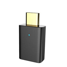 LE Audio LC3 Bluetooth 5.4 Drahtloser Stereo-Audio-Transmitter mit aptX LL HD Typ-C-Adapter für PC, TV, PS4 und Aura