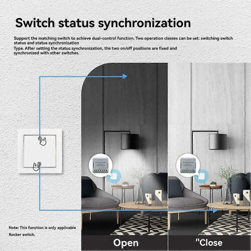 MOES Zigbee Smart Switch Module Voice Control with for Alexa/Google Home Timer Function 3 Switch 2