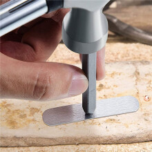 36 Pieces Metal Stamping Blanks Aluminum Rings Blanks 0.47X2.24 Inch Bending Blanks Rings Blanks for DIY Jewelry Making