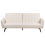 Beliani Sofa Bed 3 Seater VIMMERBY Fabric Light Beige 1