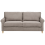 Beliani Sofa 3 Seater RONNEBY Fabric Light Brown 1