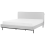 Beliani Bed Fabric CORIO 180 x 200 cm (EU Super King) Light Grey 1