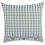 Beliani Throw Cushion TALYA 45 x 45 cm Mint Green Checked 1