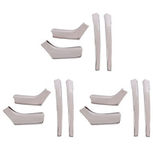 3Set Specchietto Retrovisore per Auto Trim Paillettes Specchietto Retrovisore Decorazione Strisce Cover per Alphard Vellfire 30 2016-2019
