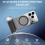 Magnetic Phone Camera Grip + Selfie Light Bundle Kit Wireless Shutter Handle Grip Selfie Stablizer with 1/4 Cold Shoe 9