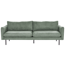 Sofa 3 Seater VINTERBRO Fabric Light Green