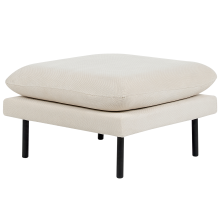 Ottoman VINTERBRO Fabric Light Beige