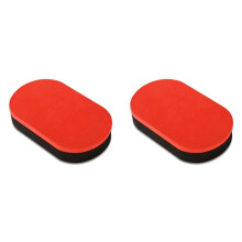 2X Table Tennis Racquet Rubber Cleaning Agent Sponge Wiping Rubber Cotton Sponge Wiping Soft and No Slagging