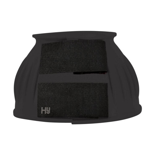 (S, Black) HyIMPACT Rubber Over Reach Boots (One Pair)