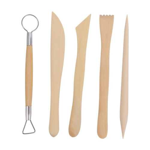 48Pcs Modeling Clay Sculpting Tools Set,Polymer Modeling Clay Sculpting Tools Rock Painting Kit for Sculpture Pottery 2