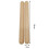 BastõEs Lummi de MúSica RíTmica para CriançAs, 32 Pack Sticks com Bolsa de Transporte, Brinquedo Musical Infantil de 8 Polegadas 6