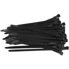 BANDAS PLÁSTICAS 200X7.6 50PCS NEGRAS YT-70650 YATO