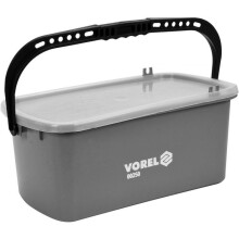 Balde de azulejos com rolo - Vorel - Colher com esponja - W-00250 - Conjunto completo - Fácil de usar