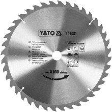 Lâmina de serra em carbure - TRIZERATOP - Widia - 350 x 30 mm - 40 dentes - Dentes de carbure de tungstênio