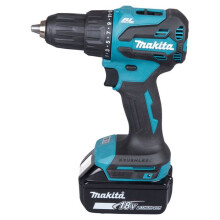 Taladro atornillador percutor MAKITA DHP490WVX7 18V 2x2Ah y maletín de accesorios 70pcs