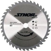 Lâmina de corte Sthor Lâmina de serra circular em carbure 300x30mm z40 para madeira - 08837